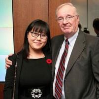 Tina Park and Paul Martin