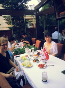 Dinner at the oldest Kebab restaurant in Istanbul...yummy! 